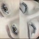 Dos fotos de ojos.